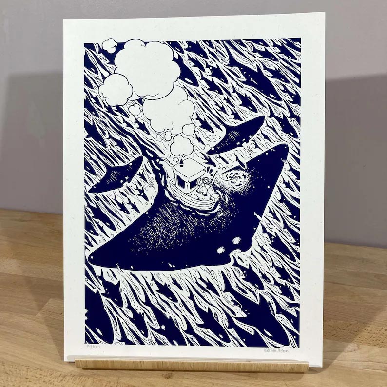 Sérigraphie — L'Œil du Maelström